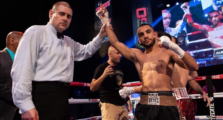 Alexander 'The Great' Enriquez in the boxing ring